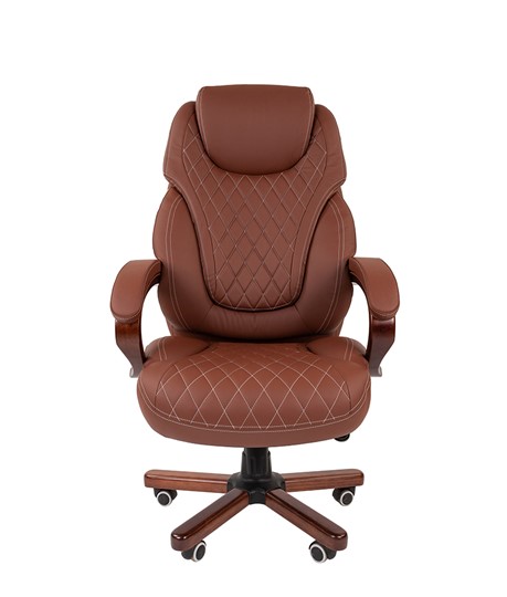 Компьютерное кресло CHAIRMAN 406, коричневый в Сургуте - изображение 2