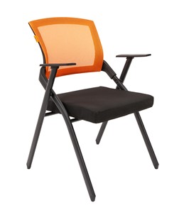 Кресло компьютерное CHAIRMAN NEXX сетчатый акрил DW66 оранжевый в Нягани