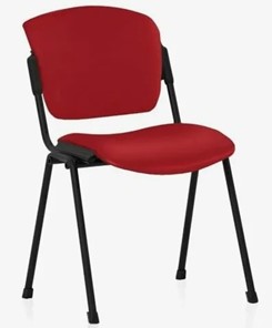 Офисное кресло ERA BLACK красный в Сургуте