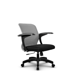 Кресло SU-M-4/подл.160/осн.001, Светло-серый/Черный в Югорске