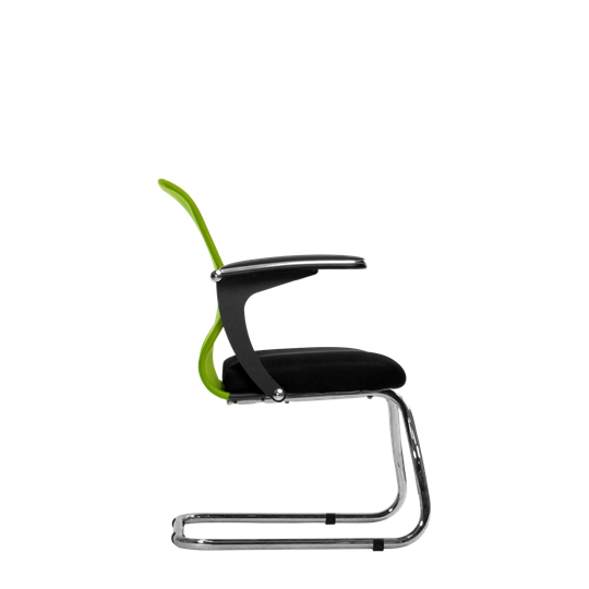 Офисный стул SU-M-4/подл.160/осн.007, Зеленый/Черный в Лангепасе - изображение 1