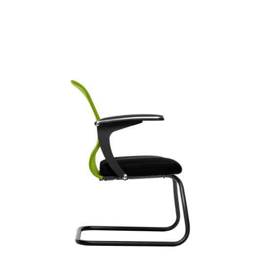 Офисный стул SU-M-4/подл.160/осн.008, Зеленый/Черный в Когалыме - изображение 1