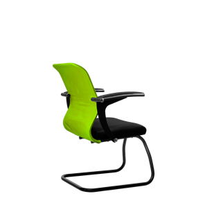 Офисный стул SU-M-4/подл.160/осн.008, Зеленый/Черный в Когалыме - предосмотр 2