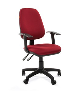 Кресло компьютерное CHAIRMAN 661 Ткань стандарт 15-11 красная в Советском