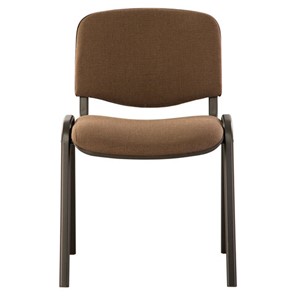 Офисный стул Brabix Iso CF-005 (черный каркас, ткань коричневая) 531973 в Когалыме
