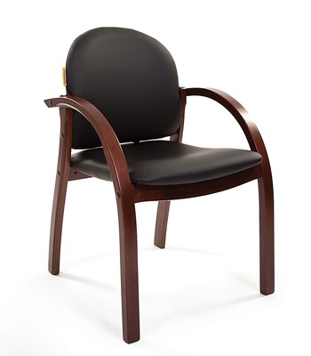 Кресло офисное CHAIRMAN 659 Экокожа черная в Радужном - изображение