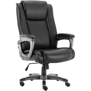 Кресло Brabix Premium Solid HD-005 (рециклированная кожа, черное) 531941 в Когалыме