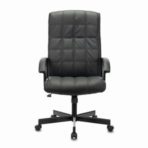 Компьютерное кресло Brabix Quadro EX-524 (экокожа, черное) 532104 в Когалыме