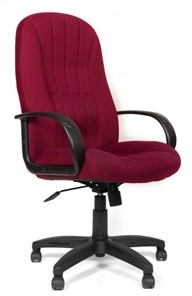 Компьютерное кресло CHAIRMAN 685, ткань TW 13, цвет бордо в Радужном