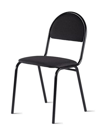 Офисный стул Форма, Текстиль С11/Черная шагрень в Лангепасе - изображение