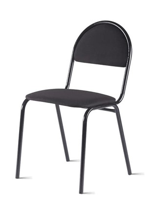 Офисный стул Форма, Текстиль С38/Черная шагрень в Когалыме - изображение