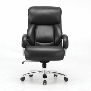 Кресло офисное Brabix Premium Pride HD-100 (натуральная кожа, черное) 531940 в Ханты-Мансийске