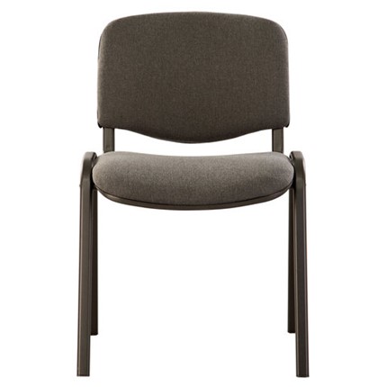 Офисный стул Brabix Iso CF-005 (черный каркас, ткань серая) 531972 в Лангепасе - изображение