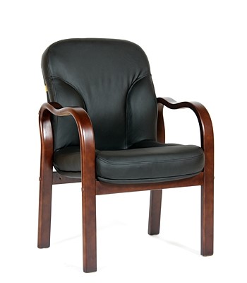 Кресло офисное CHAIRMAN 658 Натуральная кожа черный в Нижневартовске - изображение