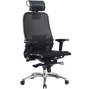 Офисное кресло Samurai S-3.04, черный плюс в Лангепасе