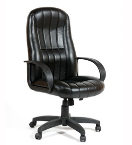 Офисное кресло CHAIRMAN 685, экокожа, цвет черный в Советском