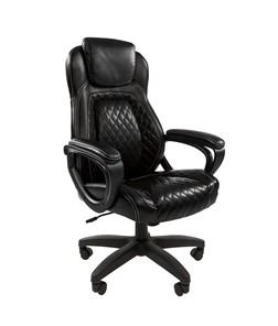 Офисное кресло CHAIRMAN 432, экокожа, цвет черный в Пыть-Яхе