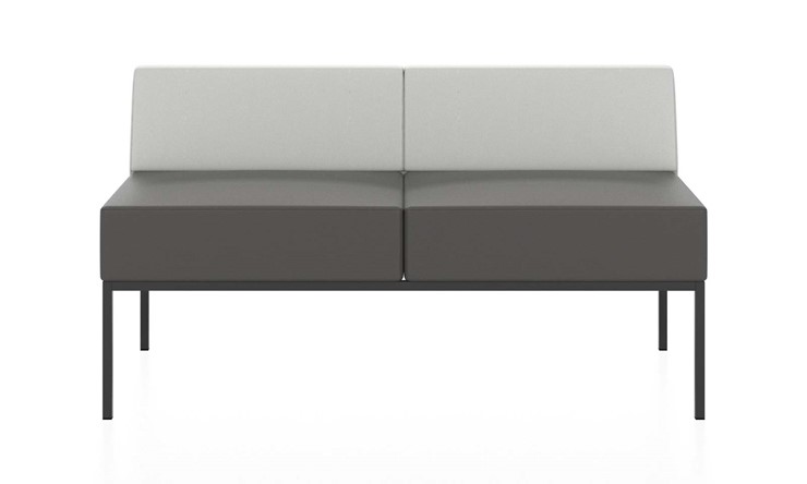 Двухместный модуль Сигма, серый, белый, 130 в Урае - изображение 1