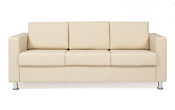 Офисный диван Симпл трехместный, экокожа в Когалыме - изображение