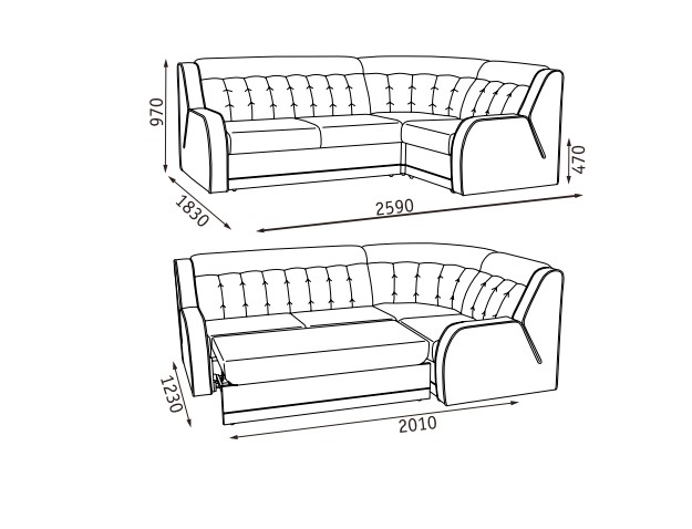 Угловой диван Блистер 2 в Лангепасе - изображение 10