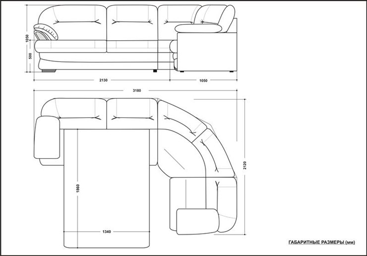 Угловой диван Квин 6 в Лангепасе - изображение 5