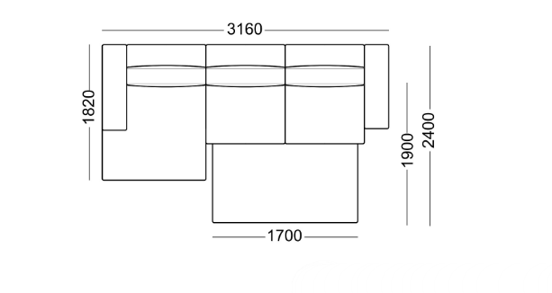 Угловой диван Поло в Урае - изображение 6