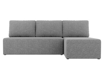 Угловой раскладной диван Поло, Серый (рогожка) в Лянторе - предосмотр 1