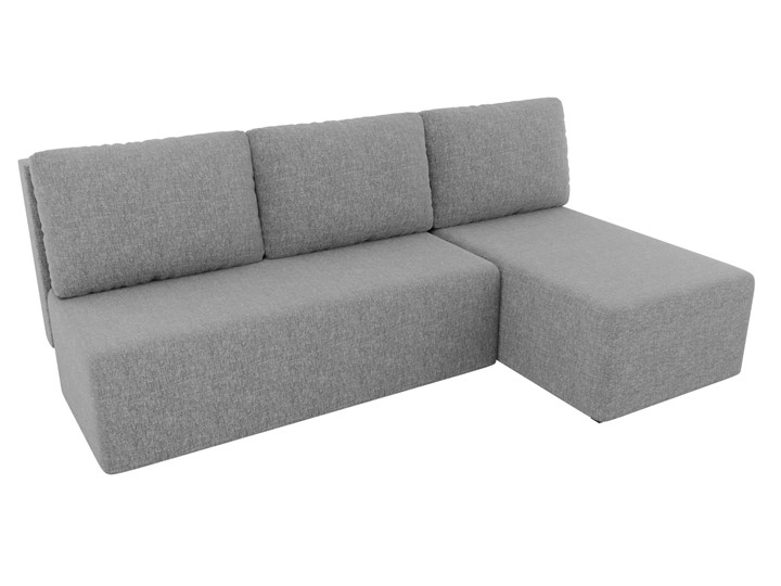 Угловой раскладной диван Поло, Серый (рогожка) в Лянторе - изображение 3