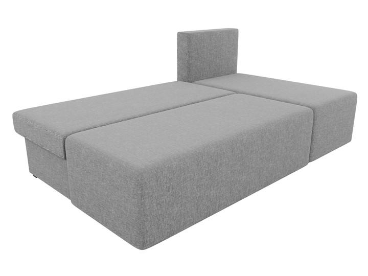 Угловой раскладной диван Поло, Серый (рогожка) в Сургуте - изображение 4