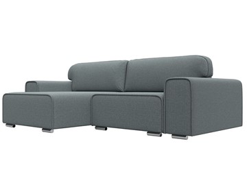 Угловой раскладной диван Лига-029, Амур серый (Рогожка) в Урае