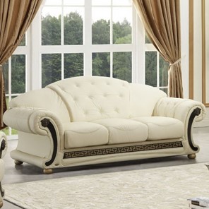 Прямой диван Versace (3-х местный) white в Лангепасе