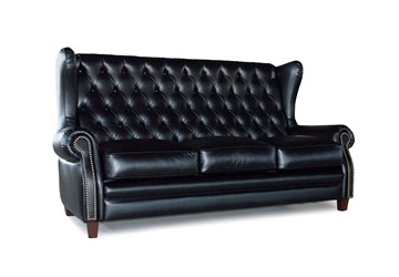 Прямой диван Оливер 3М с каретной стяжкой в Урае
