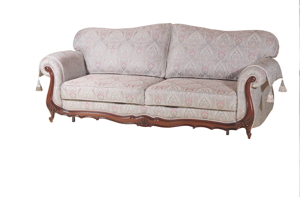 Прямой диван Лондон (4) четырехместный, механизм "Пума" (НПБ) в Урае - изображение 5