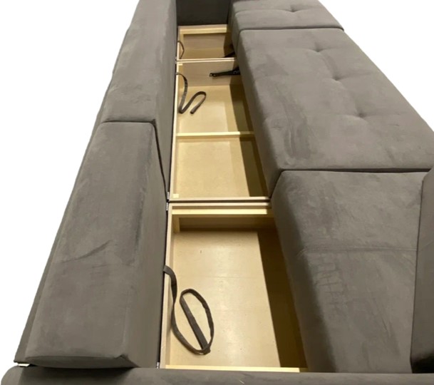 Большой диван трансформер Комфорт 6 (2+1К+1К) боннель в Югорске - изображение 3
