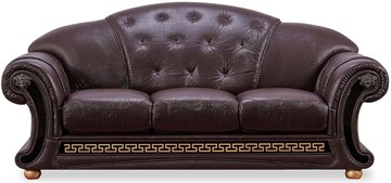 Раскладной диван Versace (3-х местный) коричневый 37 (VERSUS) в Ханты-Мансийске