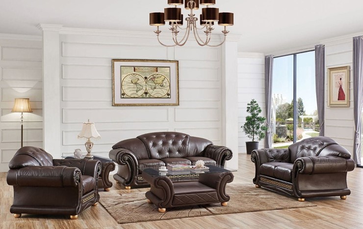 Раскладной диван Versace (3-х местный) коричневый 37 (VERSUS) в Когалыме - изображение 6