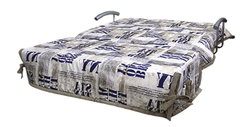 Прямой диван Аккордеон с боковинами, спальное место 1400 в Нягани - предосмотр 1