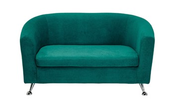 Прямой диван Брамс 2Д изумрудный в Нижневартовске