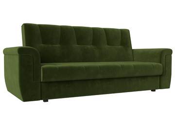 Прямой диван Эллиот, Зеленый (микровельвет) в Лангепасе