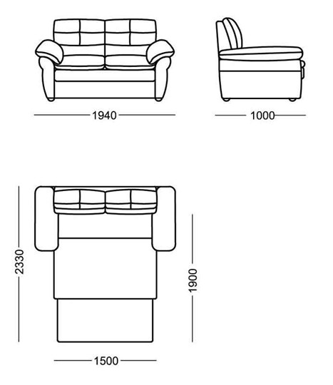 Прямой диван Кристина МД в Пыть-Яхе - изображение 6
