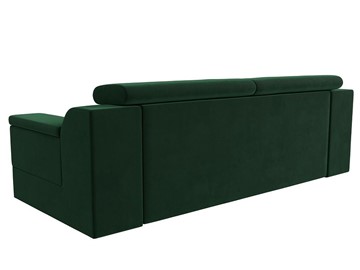 Прямой диван Лига-003 НПБ, Зеленый (Велюр) в Советском - предосмотр 6