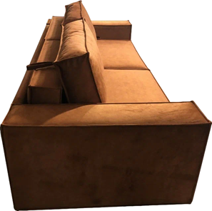 Прямой диван Лофт БЛ2-БП2 (НПБ/Еврокнижка) в Урае - предосмотр 4