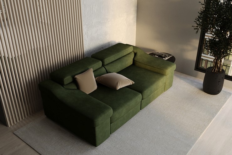 Прямой диван Мюнхен с выкатным механизмом в Советском - изображение 9