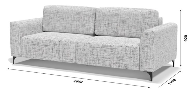 Прямой диван Нео (Тик-так) в Советском - изображение 6