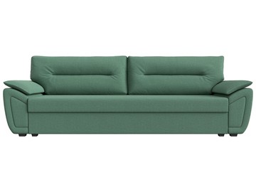 Прямой диван Нэстор Лайт, Амур зеленый (рогожка) в Нижневартовске