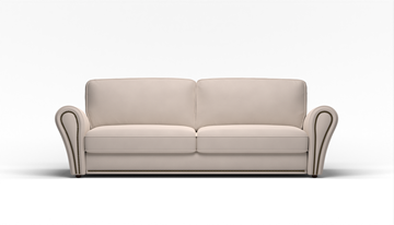 Прямой диван Виктория 2 подушки в Когалыме - предосмотр 1