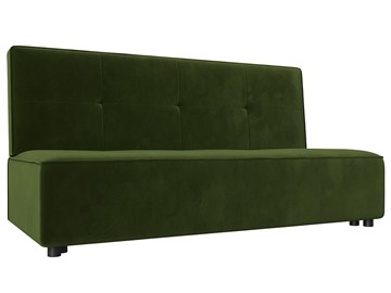 Прямой диван Зиммер, Зеленый (микровельвет) в Урае