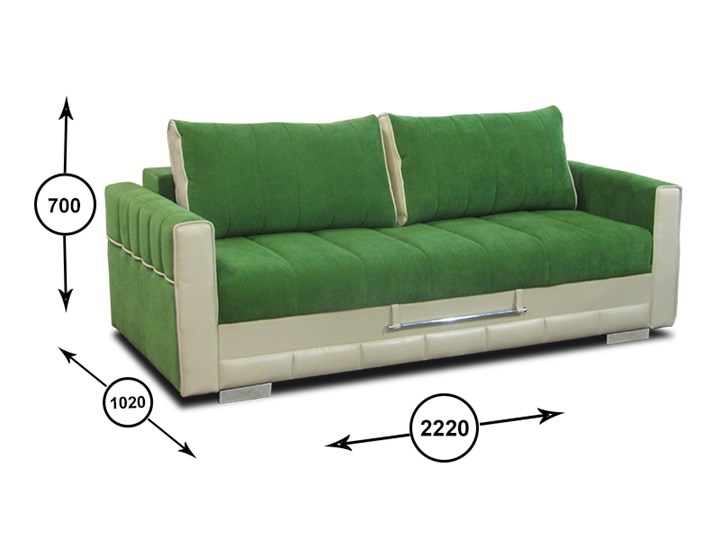 Прямой диван Парнас БД в Нижневартовске - изображение 3
