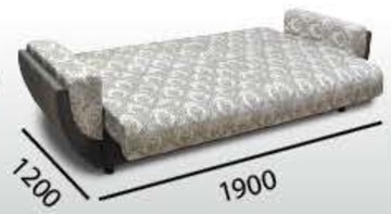 Прямой диван Акварель 2 БД в Урае - предосмотр 1
