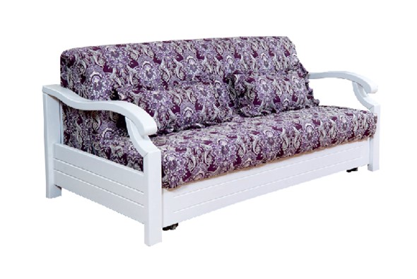 Прямой диван Глория, 1600 ППУ, цвет белый в Лангепасе - изображение
